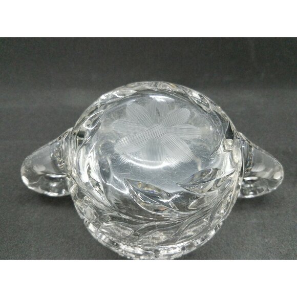Antique EAPG McKee Innovation Sugar Bowl #407 Clear Early American Pressed Glass - Picture 4 of 6